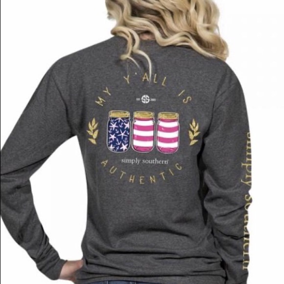 Simply Southern LS t-shirt - Picture 1 of 6